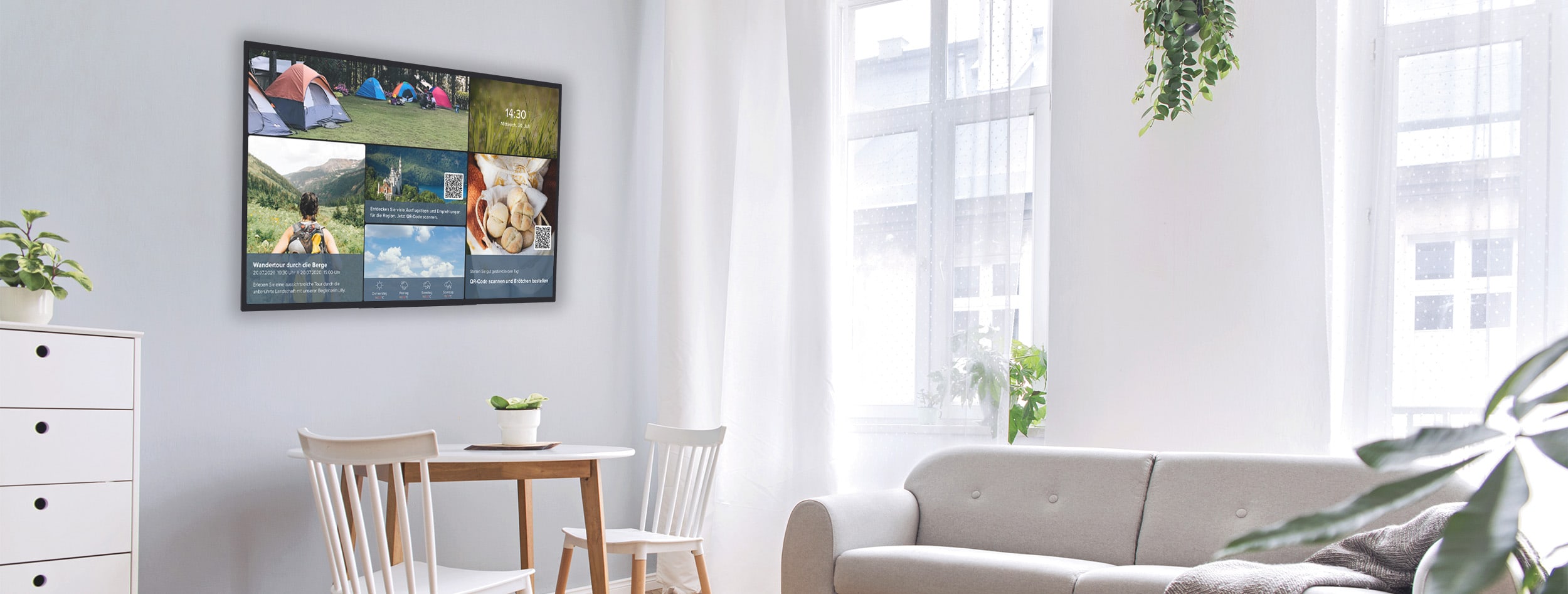 Infokanal von Gastfreund im Hotelzimmer