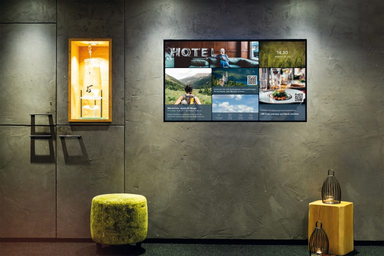 Infokanal von Gastfreund im Hotel